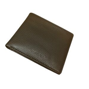 Dustin black leather men’s wallet. Made in Italy. NIB
